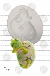 silicone mould hatching dragon molds clay sugarcraft